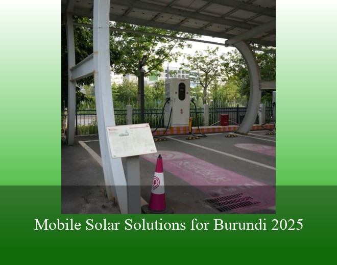 Mobile Solar Solutions for Burundi 2025
